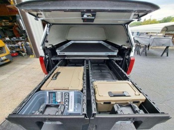 NEW STYLE DECKED TRUCK BED STORAGE SYSTEMS