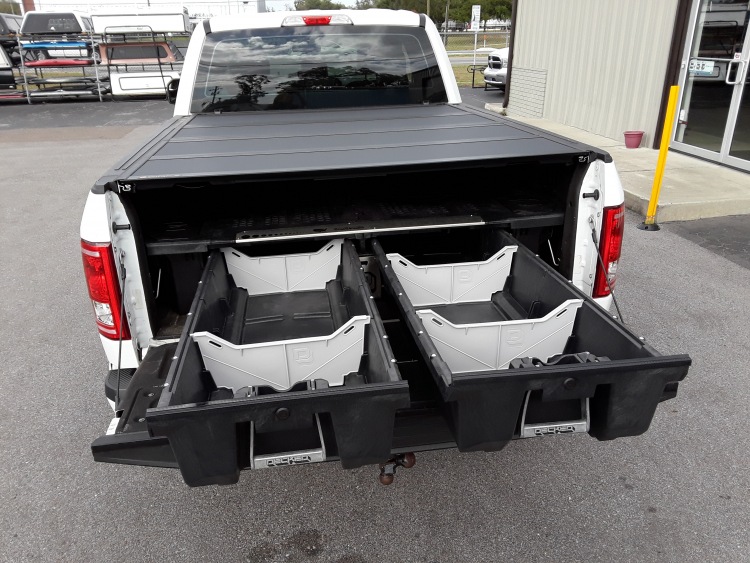 Decked Storage System : New : Truck Accessories : Emery's Topper Sales Inc.