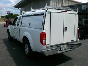 Nissan Frontier ARE DCU aluminum work truck topper : New : Toppers ...